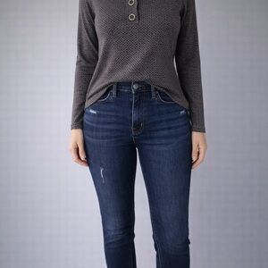 Silver Jeans Co. Most Wanted Skinny Jeans – Dark Wash – W27 L27